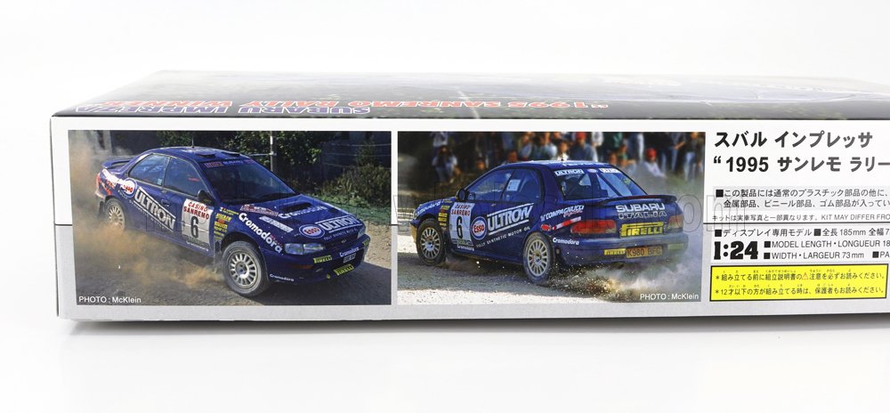 SUBARU | IMPREZA N 6 WINNER RALLY SANREMO 1995 A.ALESSANDRINI - P.LIATTI | /