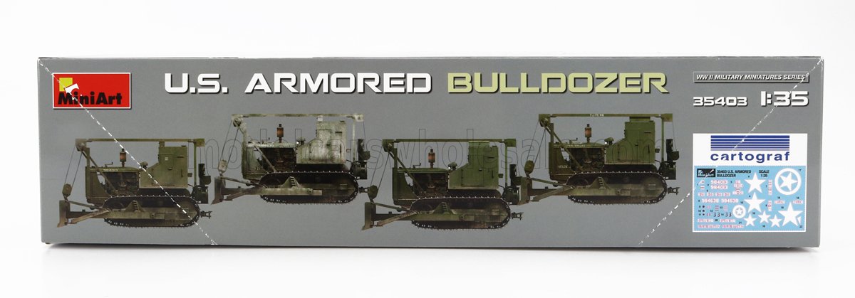 TANK | BULLDOZER U.S. ARMORED MILITARY CINGOLATO 1945 | /