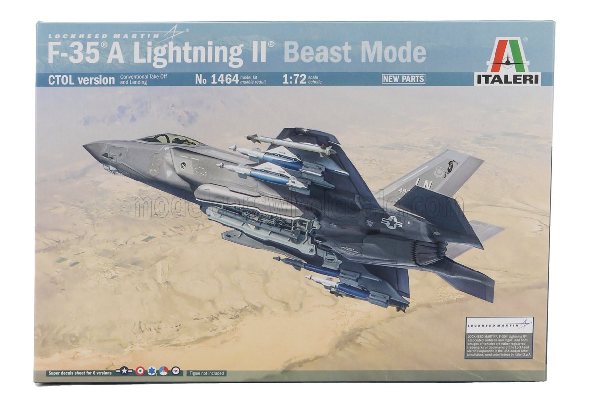 LOCKHEED MARTIN | F-35 A LIGHTING II MILITARY AIRPLANE 2011 |1/72