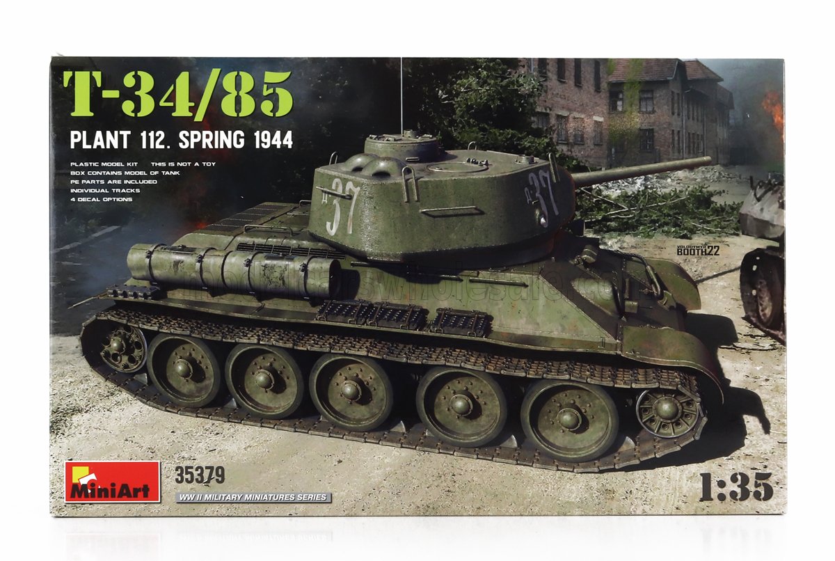 TANK | T34/85 PLANT 112 SPRING MILITARY 1944 | /