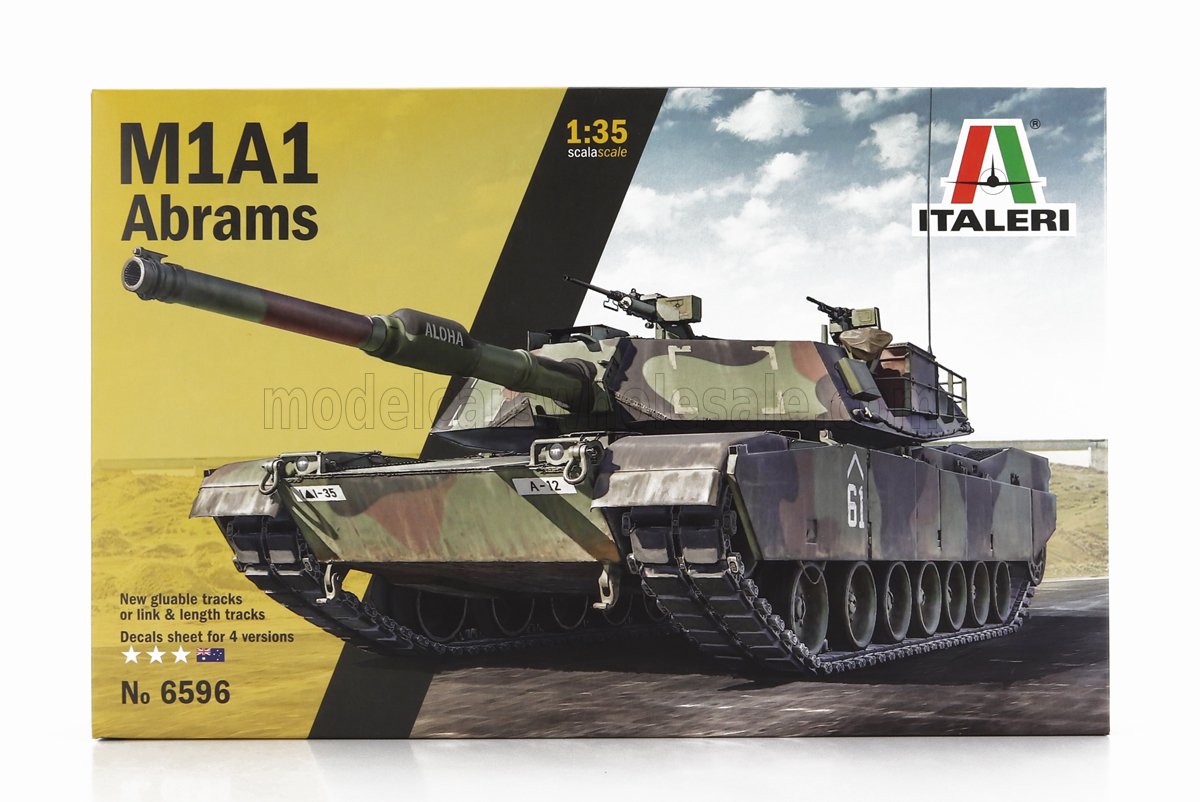 TANK | M1A1 ABRAMS MILITARY 1980 | 1/35