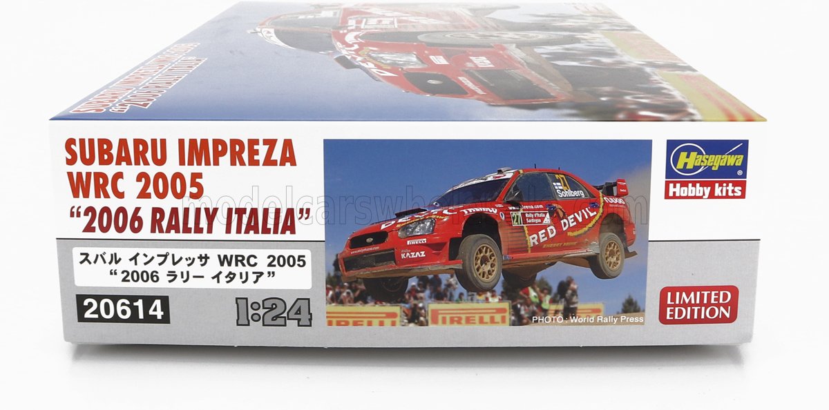 SUBARU | IMPREZA WRC N 27 RALLY ITALY SARDEGNA 2005 P.SOLBERG - P.MILLS | /