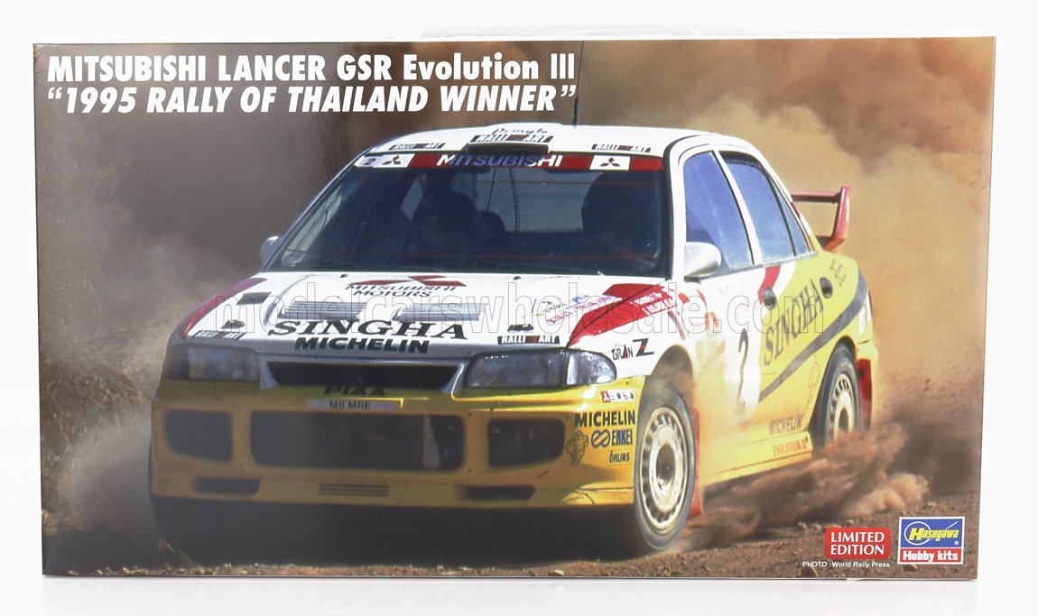 MITSUBISHI | LANCER GSR EVOLUTION III N 2 WINNER RALLY THAILAND 1995 | /