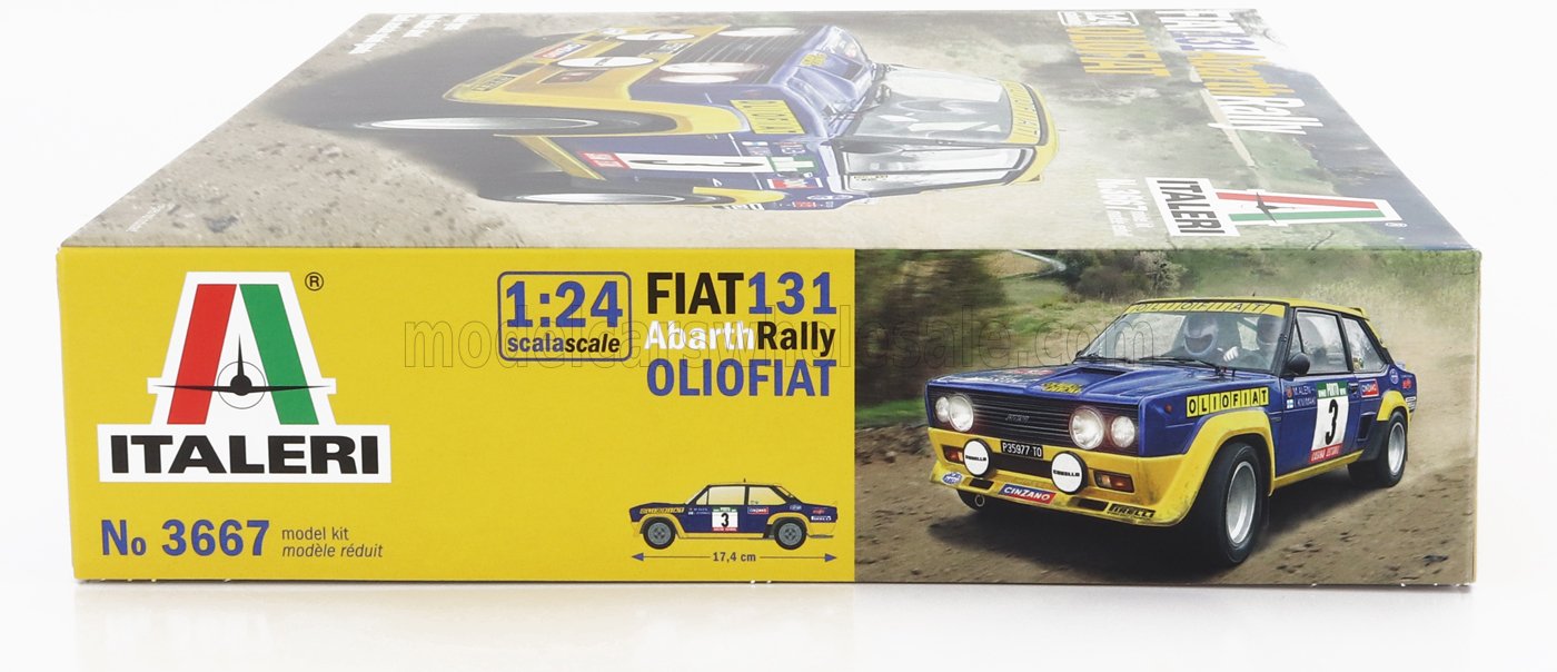 FIAT | 131 ABARTH OLIO FIAT N 3 1976 M.ALEN - I.KIVIMAKI | /