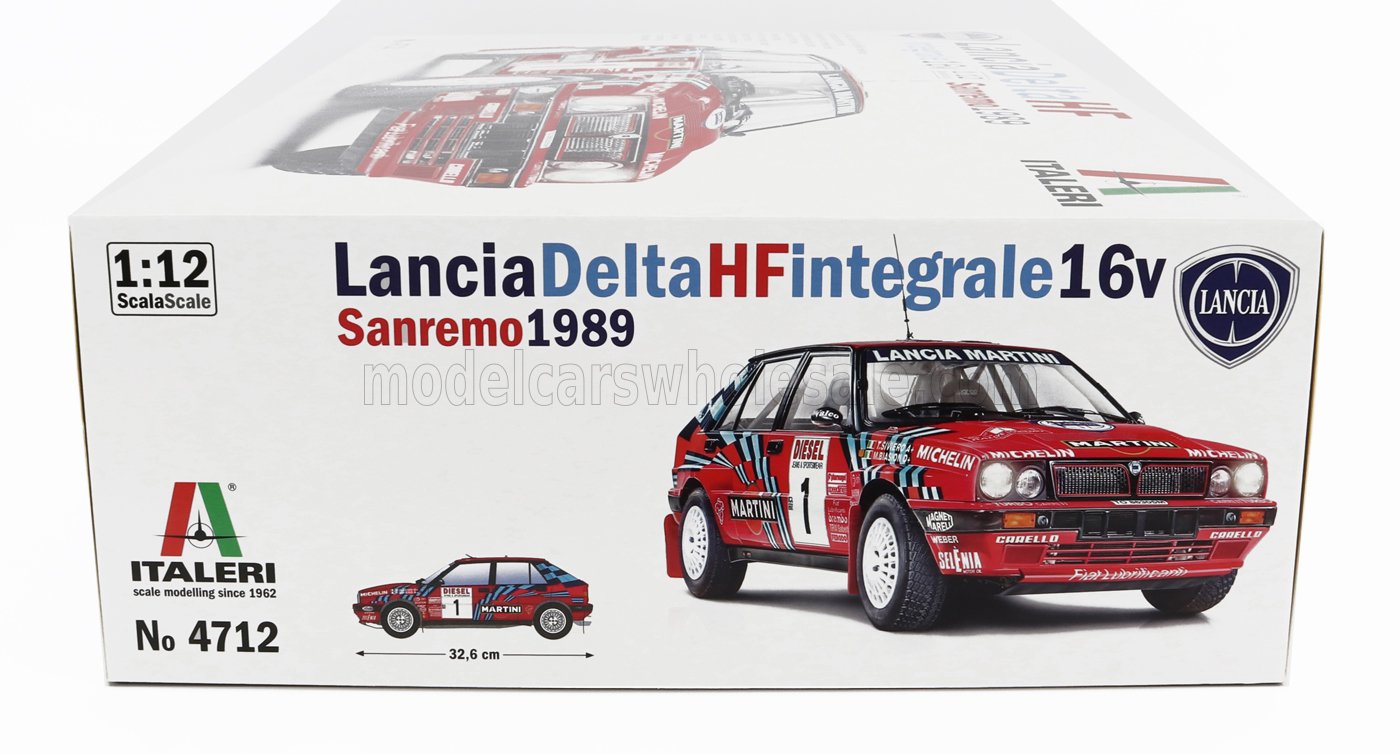 LANCIA | DELTA HF INTEGRALE 16V MARTINI N 1 WINNER RALLY SANREMO 1989 M.BIASION - T.SIVIERO + N 5 RALLY SANREMO 1989 D.AURIOL - B.OCCELLI | /