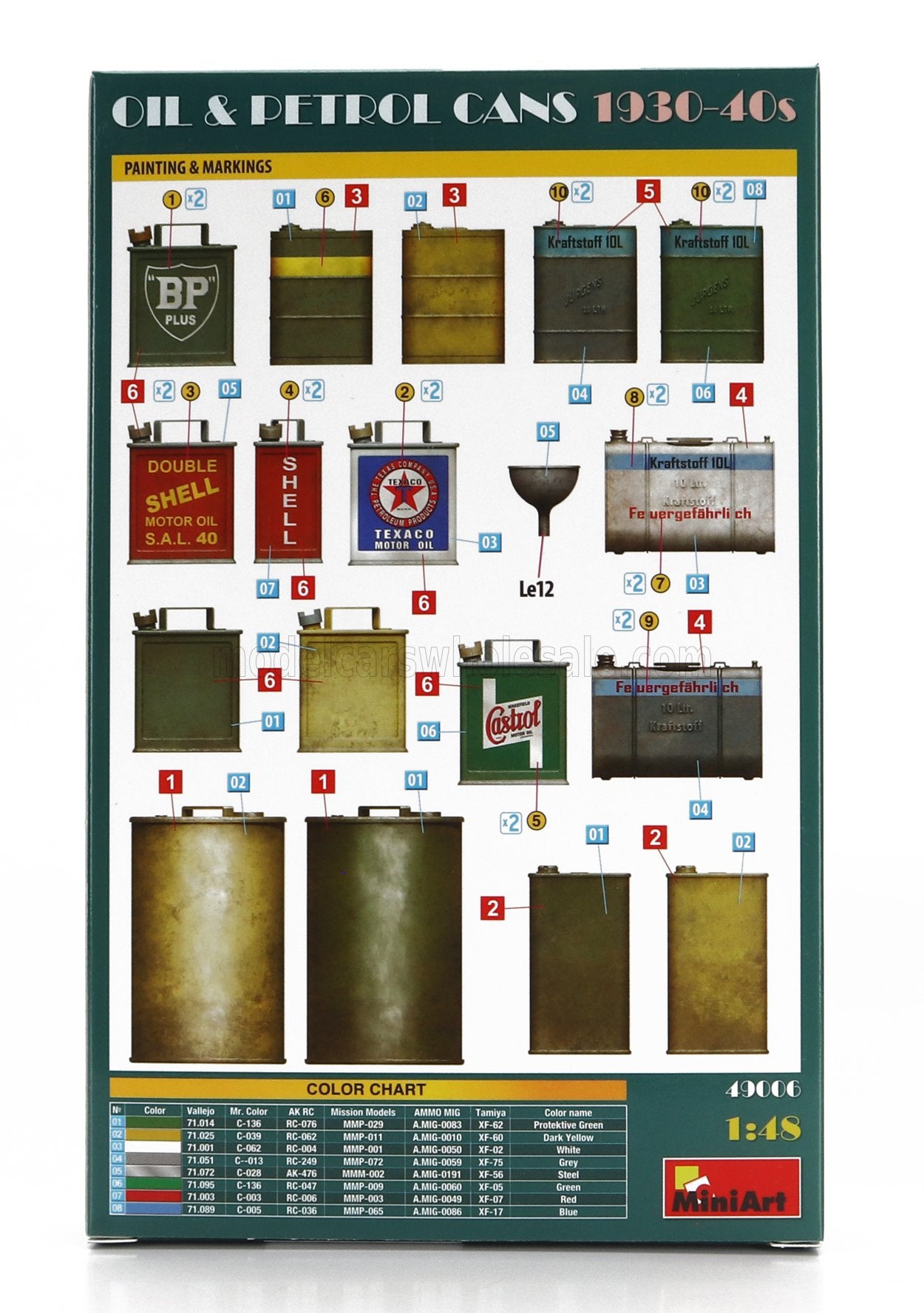 ACCESSORIES | OIL & PETROL CANS 1930-1940 | /