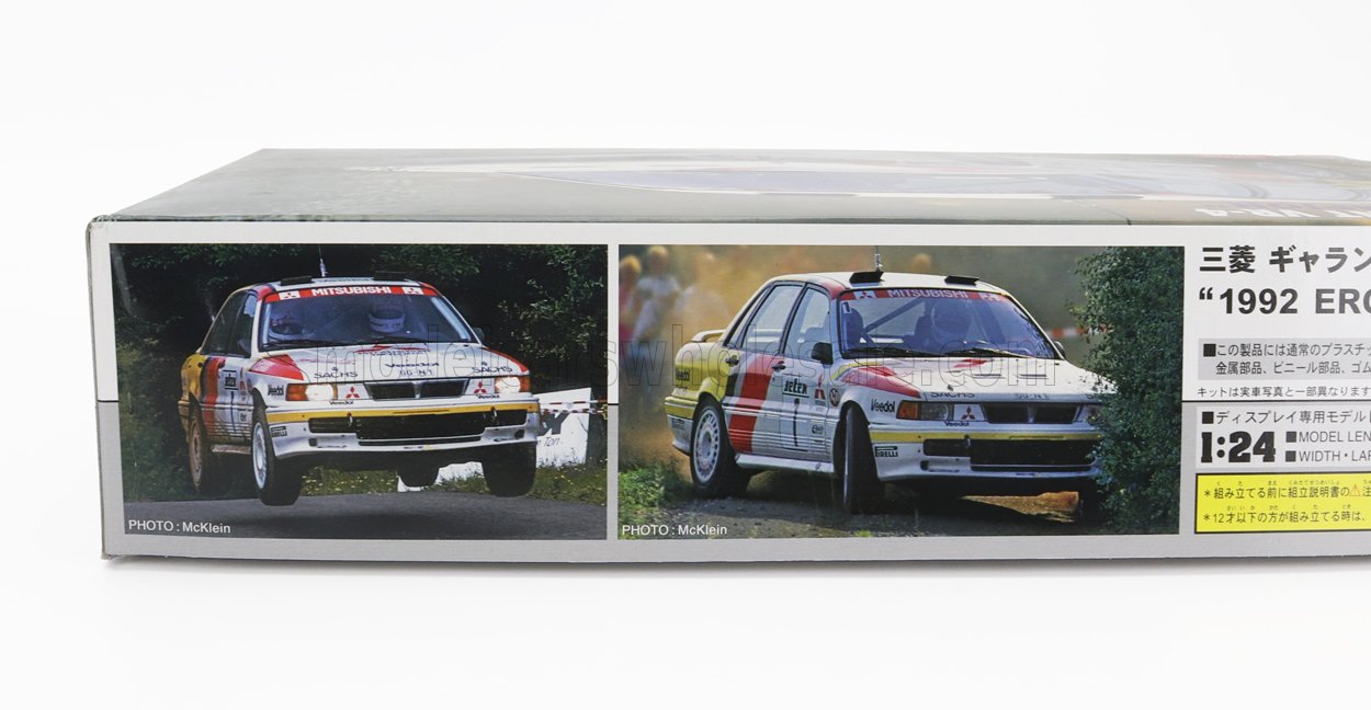 MITSUBISHI | GALANT VR-4 TEAM JETEX N 1 RALLY EUROPEAN CHAMPIOSHIP 1992 E.WEBER - M.HIEMER | /