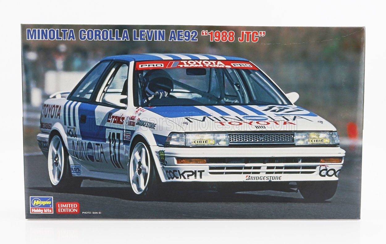 TOYOTA | COROLLA LEVIN AE92 TEAM MINOLTA N 137 JTC SEASON 1988 K.MISAKI | /