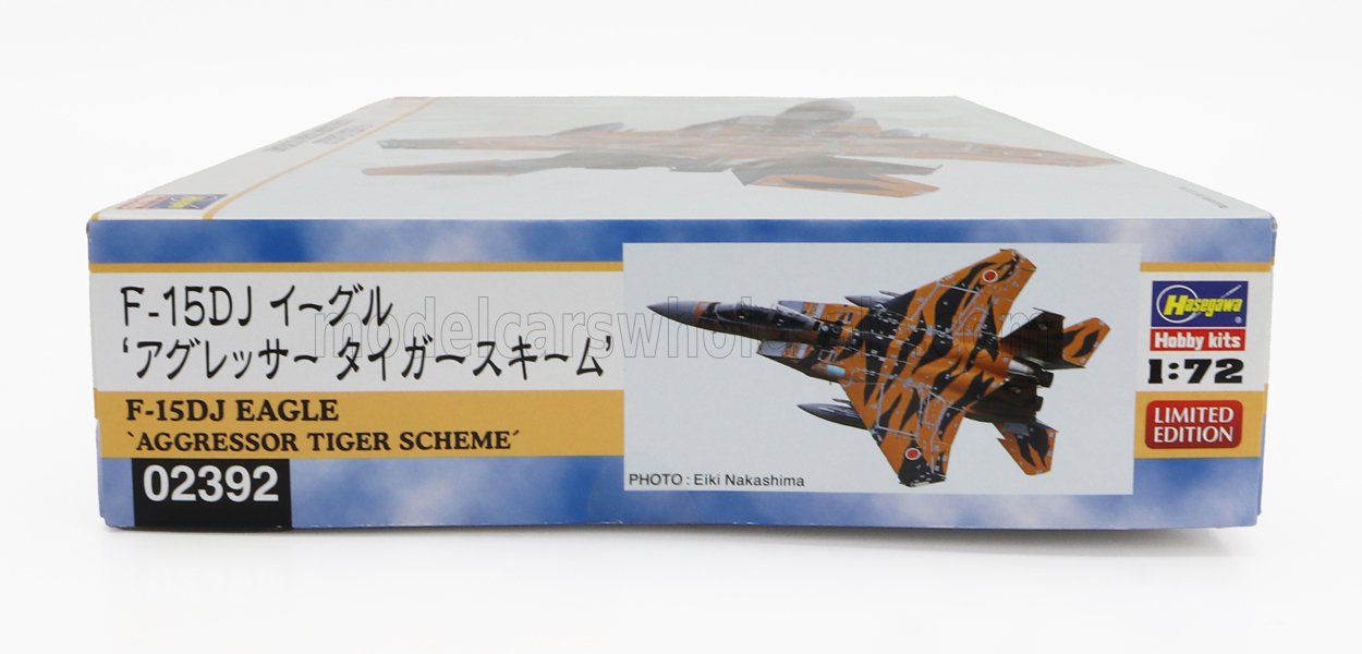 McDONNEL DOUGLAS | F-15DJ EAGLE AGGRESSOR TIGER SCHEME MILITARY AIRPLANE 1988 | /