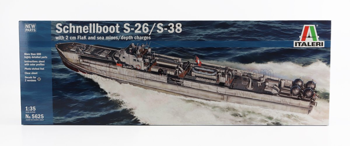 BOAT | S-BOOT S-26/S-38 MOTOSILURANTE NAVY MILITARY 1945 - Lungh.LENGHT cm 99.9 | /