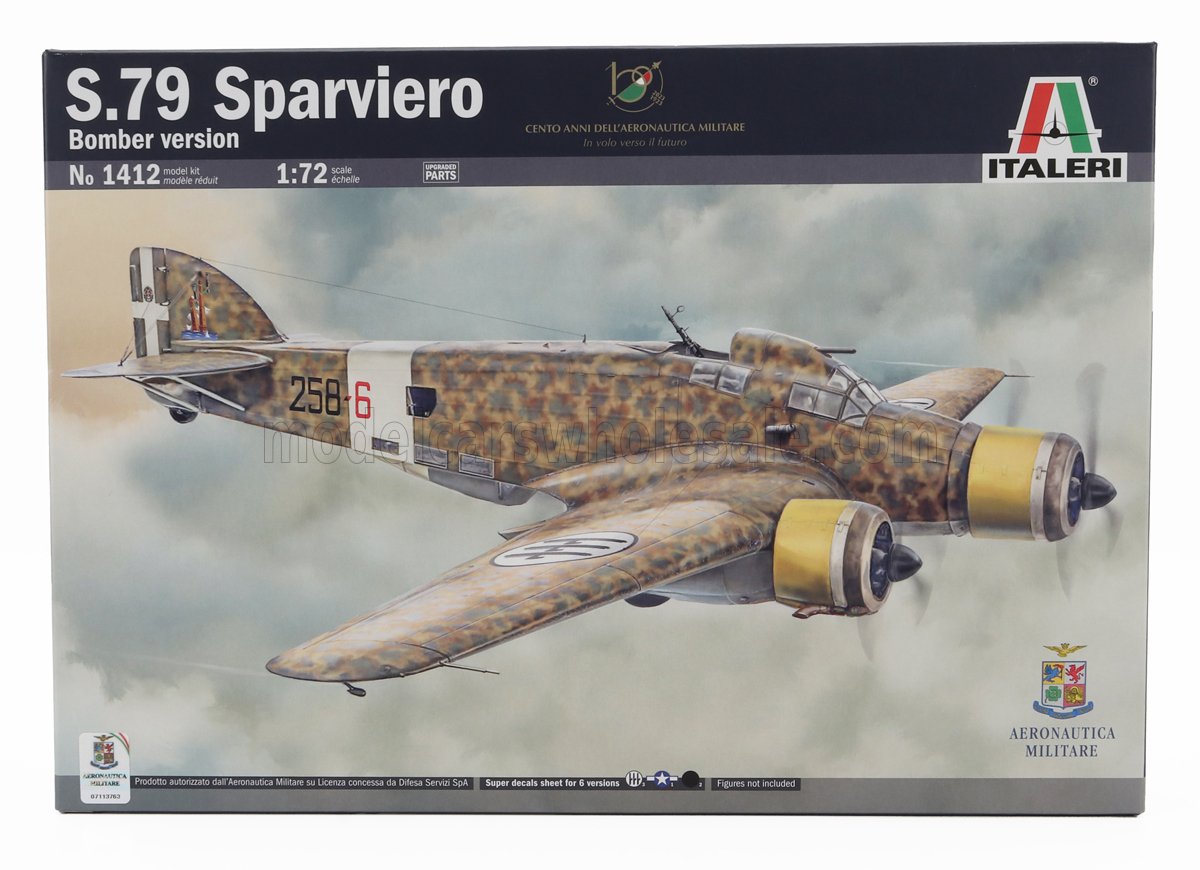 SAVOIA MARCHETTI | S.79 SPARVIERO AIRPLANE MILITARY 1942 | /