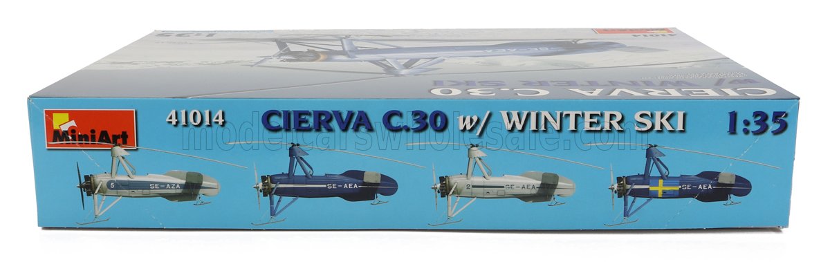 AVRO | CIERVA C.30 SE-AEA AIRPLANE WINTER SKI 1933 | /