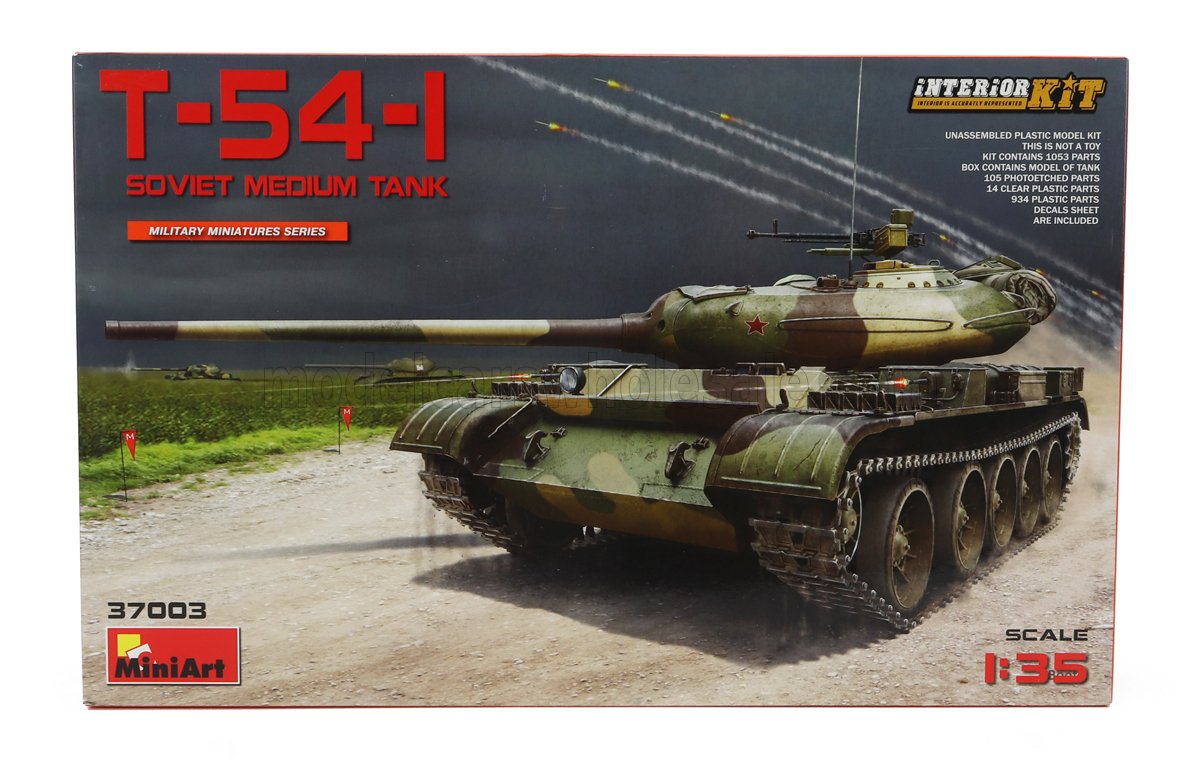 TANK | T-54-I SOVIET MEDIUM MILITARY TANK 1945 | /