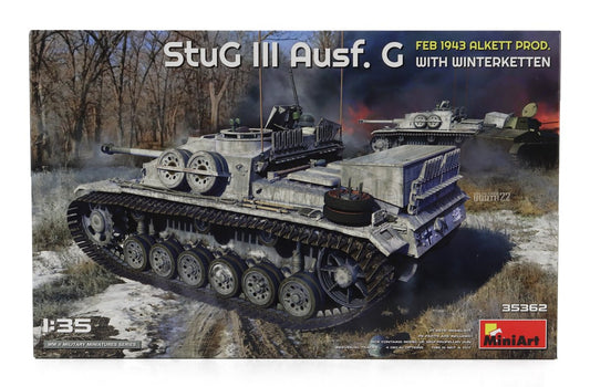 TANK | STUG III AUSF. G MILITARY WITH WINTERKETTEN 1943 | /