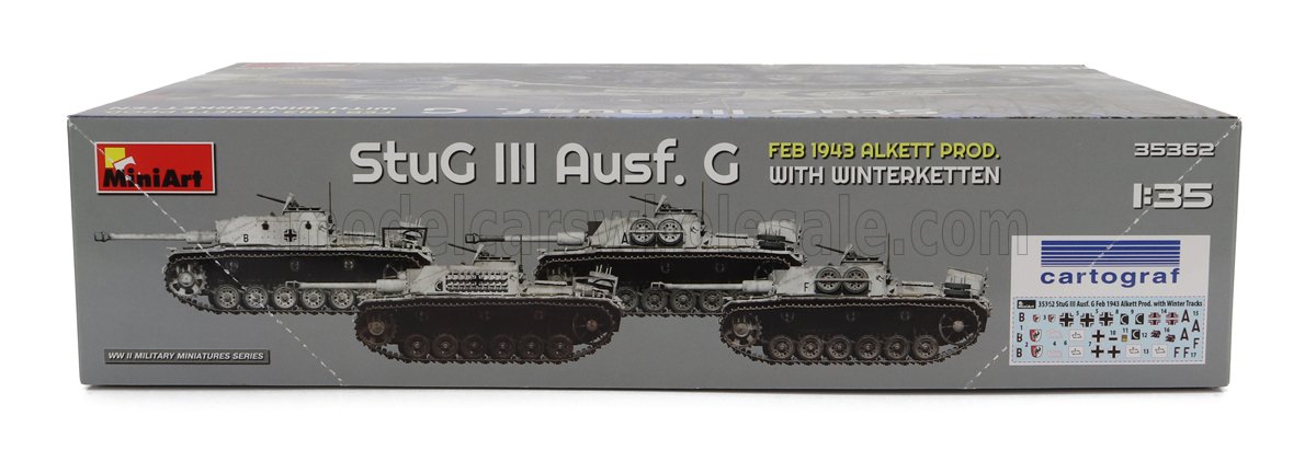 TANK | STUG III AUSF. G MILITARY WITH WINTERKETTEN 1943 | /