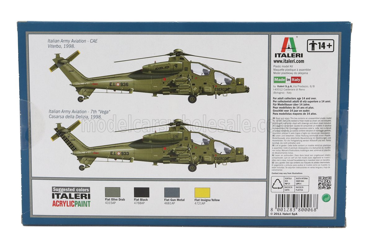 AGUSTA WESTLAND | A129 MANGUSTA HELICOPTER MILITARY 1983 | /