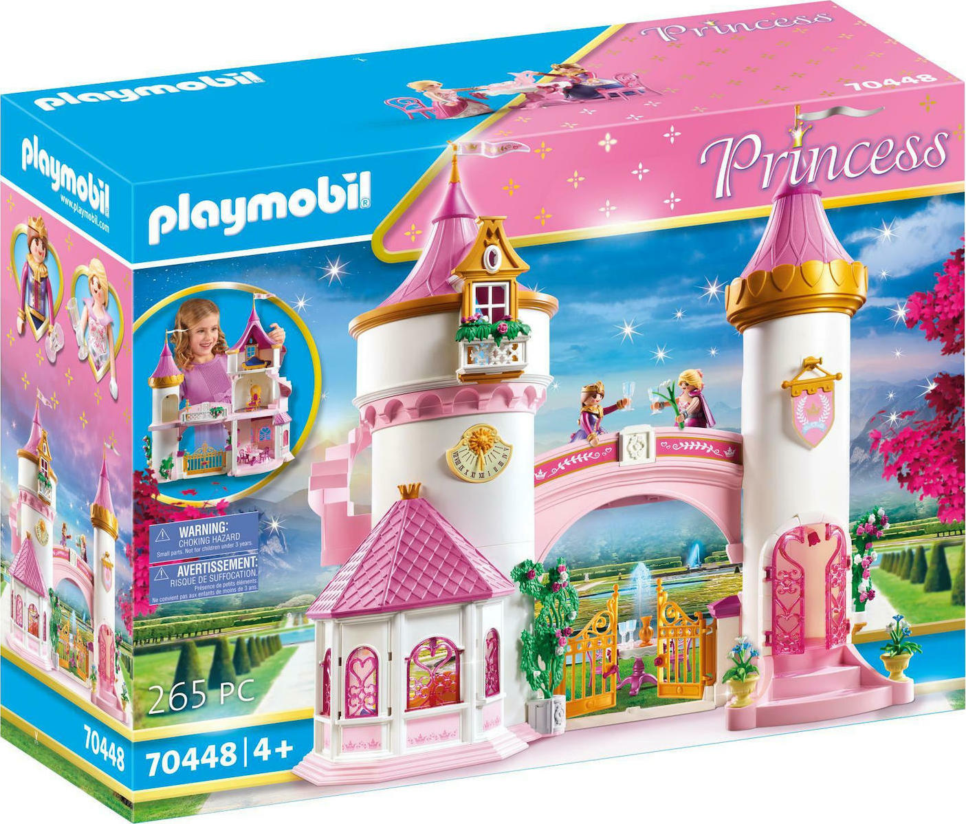 Playmobil Princess Πριγκιπικό Κάστρο για 8+ ετών 70448