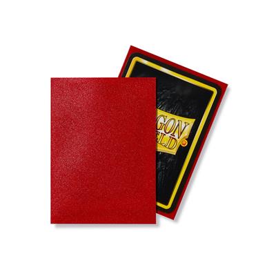 AT-11037 Dragon Shield Standard Sleeves - Matte Ruby (100 Sleeves)