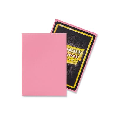 AT-11012 Dragon Shield Standard Sleeves - Matte Pink (100 Sleeves)