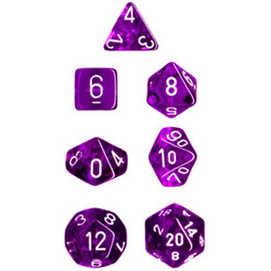 23077 Purple Translucent Dice