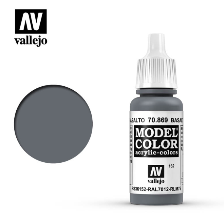 old Vallejo Model Color 70869 Basalt Grey