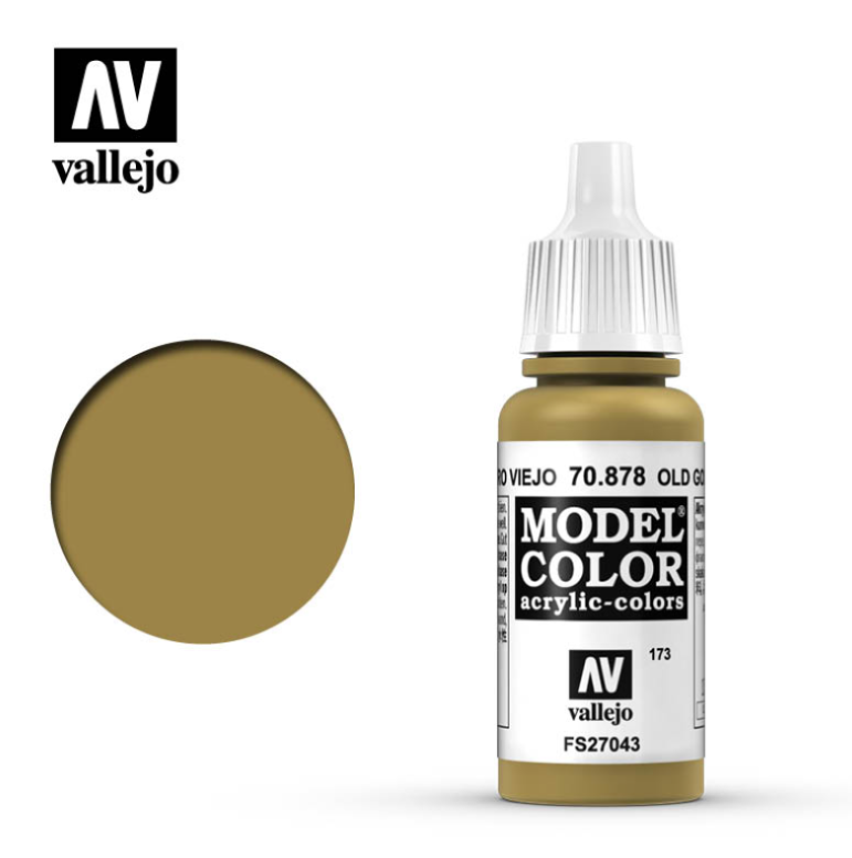 old Vallejo Model Color 70878 Old Gold