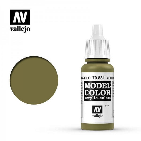 old Vallejo Model Color - Green Yellow