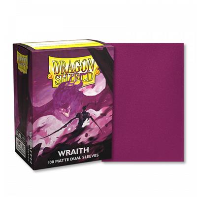 AT-15056 Dragon Shield Dual Matte Sleeves - Wraith 'Alaric, Chaos Wraith' (100 Sleeves)