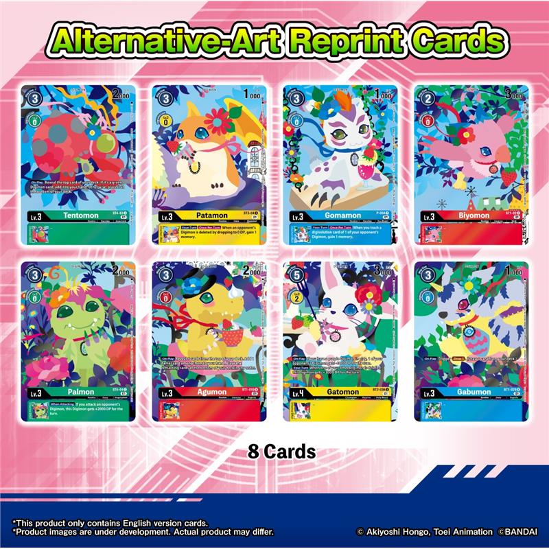 Digimon Card Game Playmat and Card Set 2 - Floral Fun [PB-09]