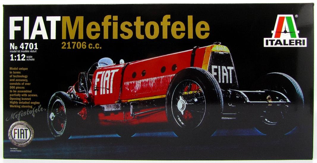 FIAT | MEFISTOFELE 1924 RECORD 12 LUGLIO 234.98Km/h SIR.ERNEST ELDRIDGE | /