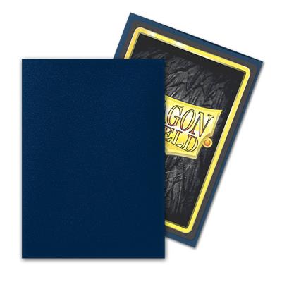 AT-11057 Dragon Shield Standard Sleeves - Matte Midnight Blue (100 Sleeves)