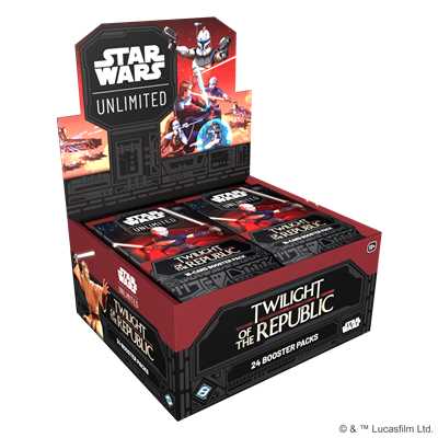 FFG - Star Wars: Unlimited - Twilight of the Republic: Booster Display (24 Booster) - ENG