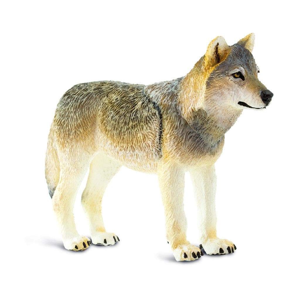 Gray Wolf Toy