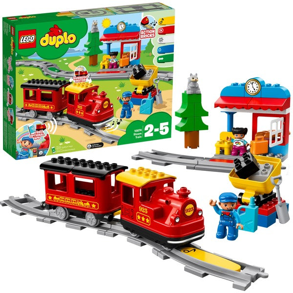 LEGO 10874 DUPLO Steam Train, construction toy