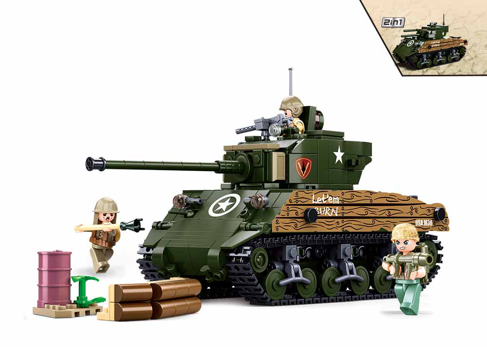 Sluban - M4A3(76W) Medium Tank