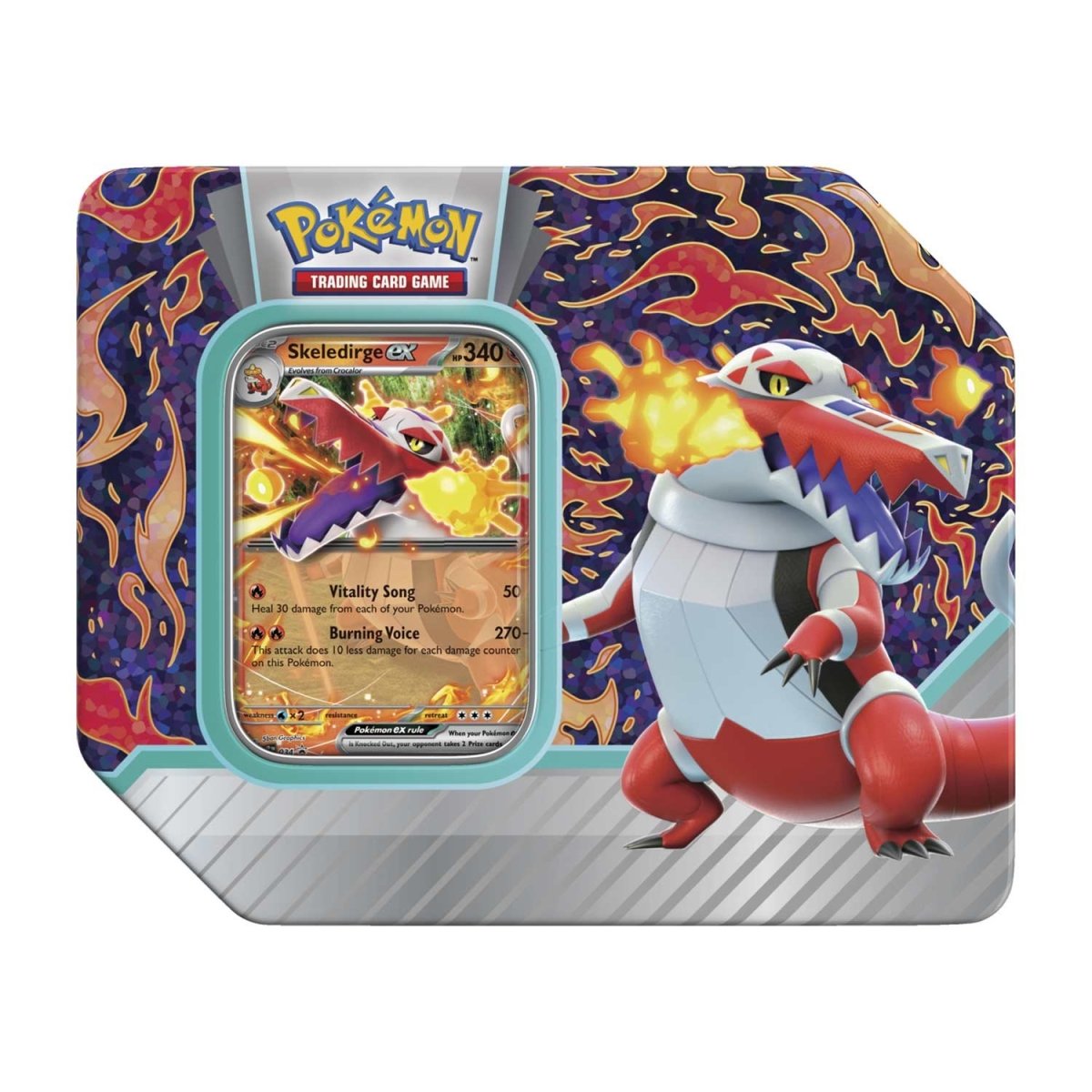 Pokemon TCG - Skeledirge EX Tin