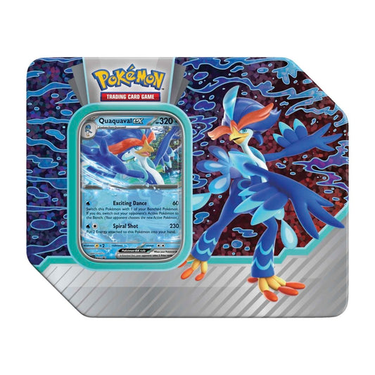 Pokemon TCG - Quaquaval EX Tin