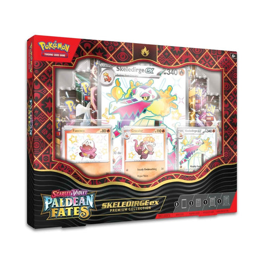 Pokemon TCG Scarlet & Violet Paldean Fates - Skeledirge Ex Premium Collection