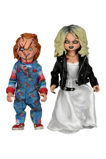 Bride of Chucky Clothed Action Figure 2-Pack Chucky & Tiffany 14 cm