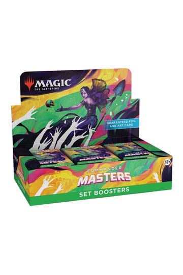 Magic the Gathering Commander Masters Set Booster Display (24) english