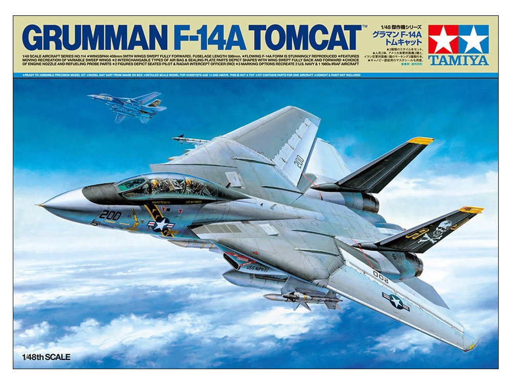 1/48 SCALE GRUMMAN F-14A TOMCAT