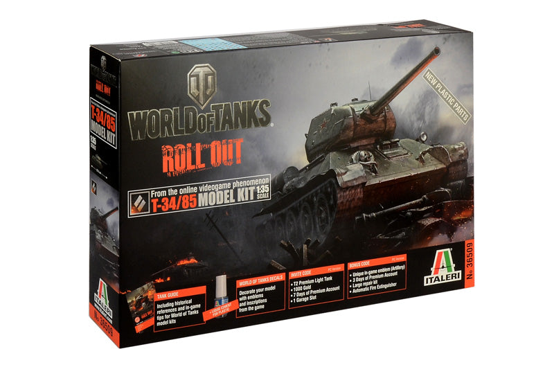 World of Tanks - T-34/85 NEW EDITION 1/35