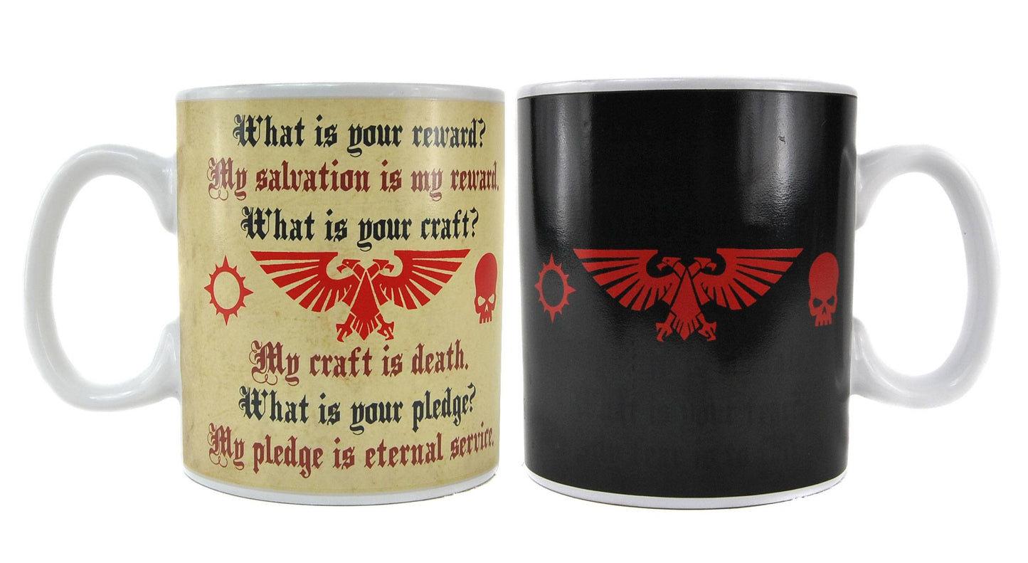 Warhammer Heat Change Mug Pledge Cups & Mugs Warhammer