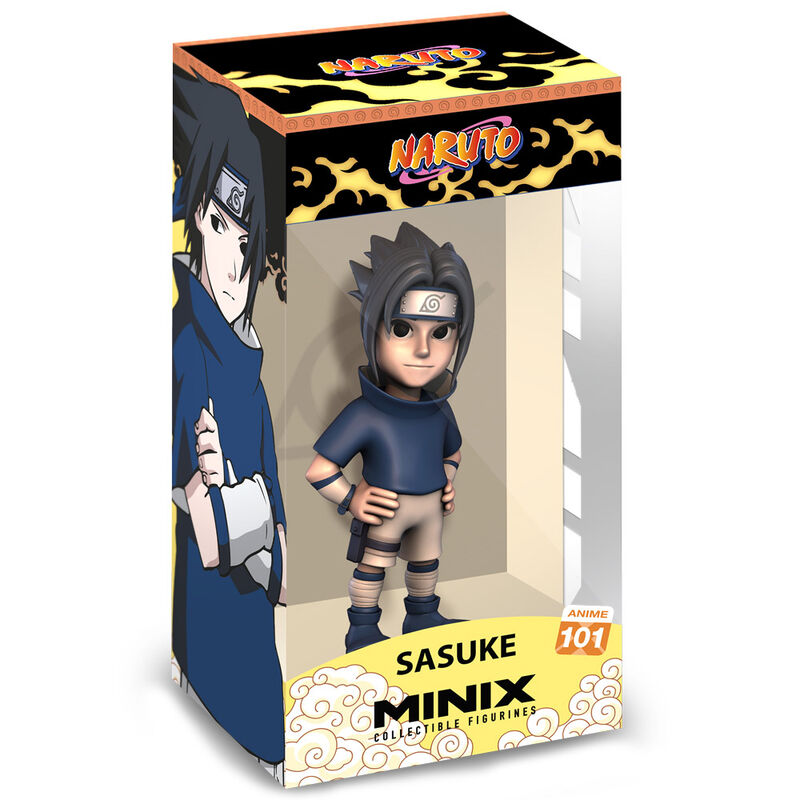 Naruto Shippuden Sasuke Uchiha Minix figure 12cm