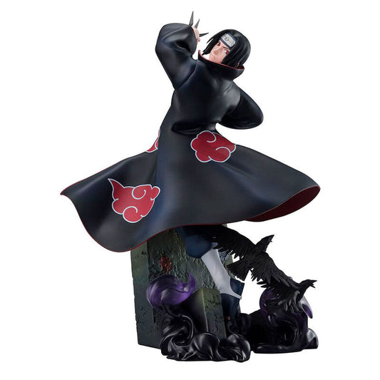 Naruto Shippuden Itachi Uchiha the Light &#38; Dark of the Mangekyo Sharingan Figuarts Zero figure 24cm