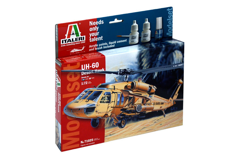 UH 60 DESERT HAWK MODEL SET 1/72