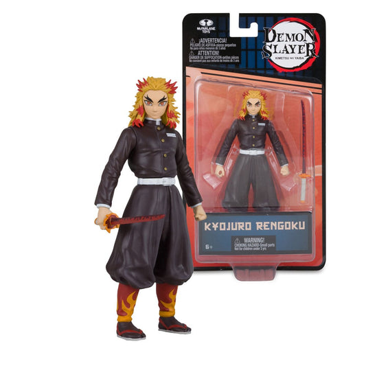 Demon Slayer: Kimetsu no Yaiba Action Figure Kyojuro Rengoku 13 cm