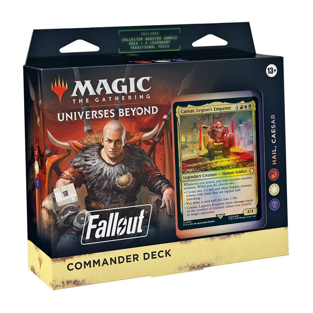 MTG - Fallout Commander Decks Display (4 Decks) - ENG