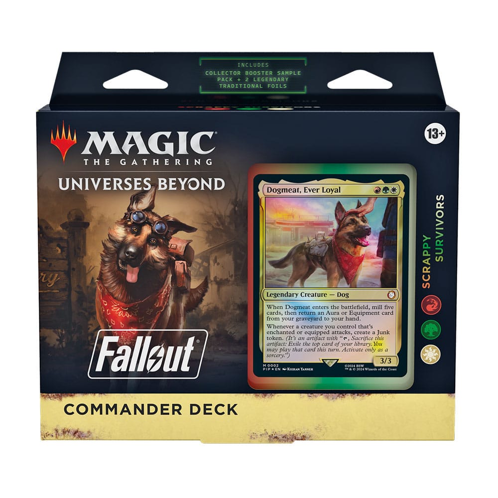 MTG - Fallout Commander Decks Display (4 Decks) - ENG