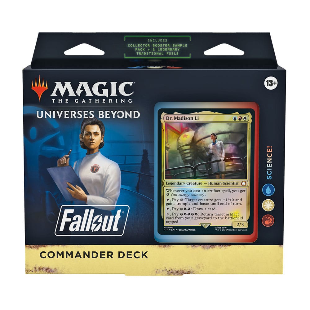 MTG - Fallout Commander Decks Display (4 Decks) - ENG